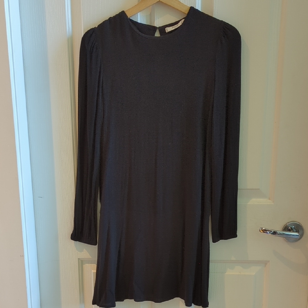 Mango Black Mini Dress